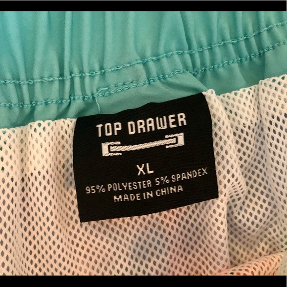 NWT Unicorn Rainbow Board Shorts Swim Trunks XL - Picture 3 of 5